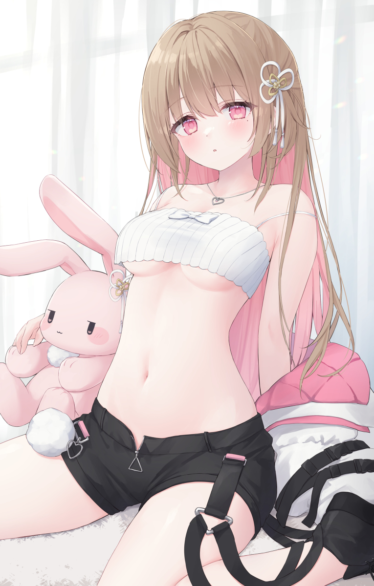 This is a pixiv picture whose title is 🐰.