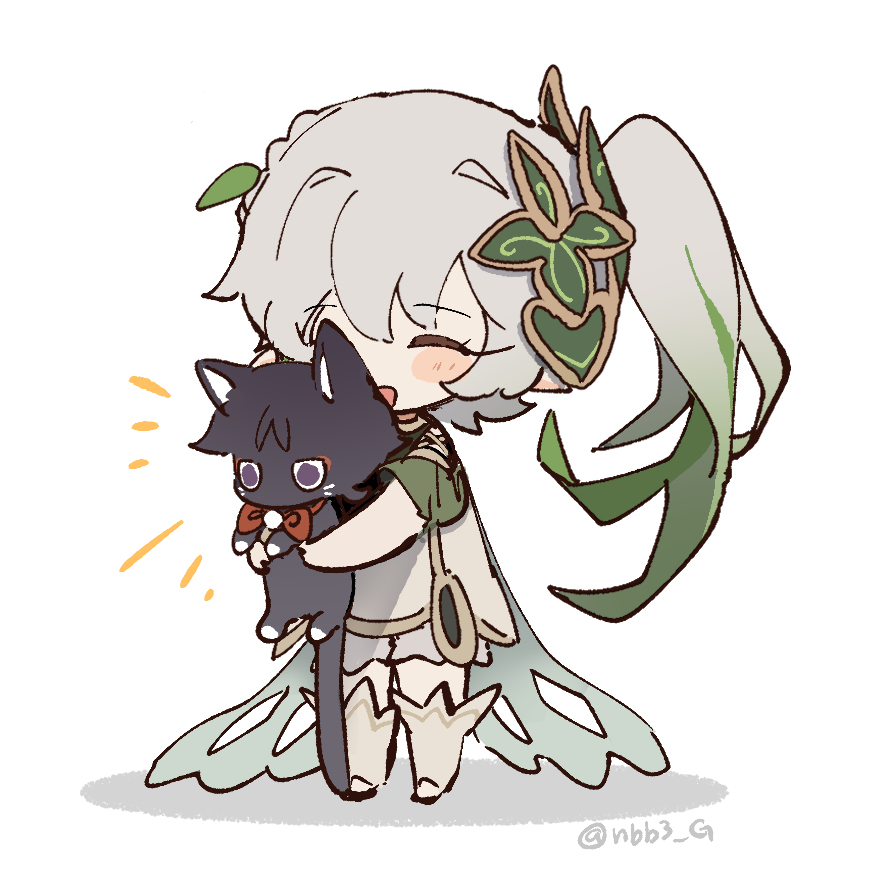 This is a pixiv picture whose title is 猫.