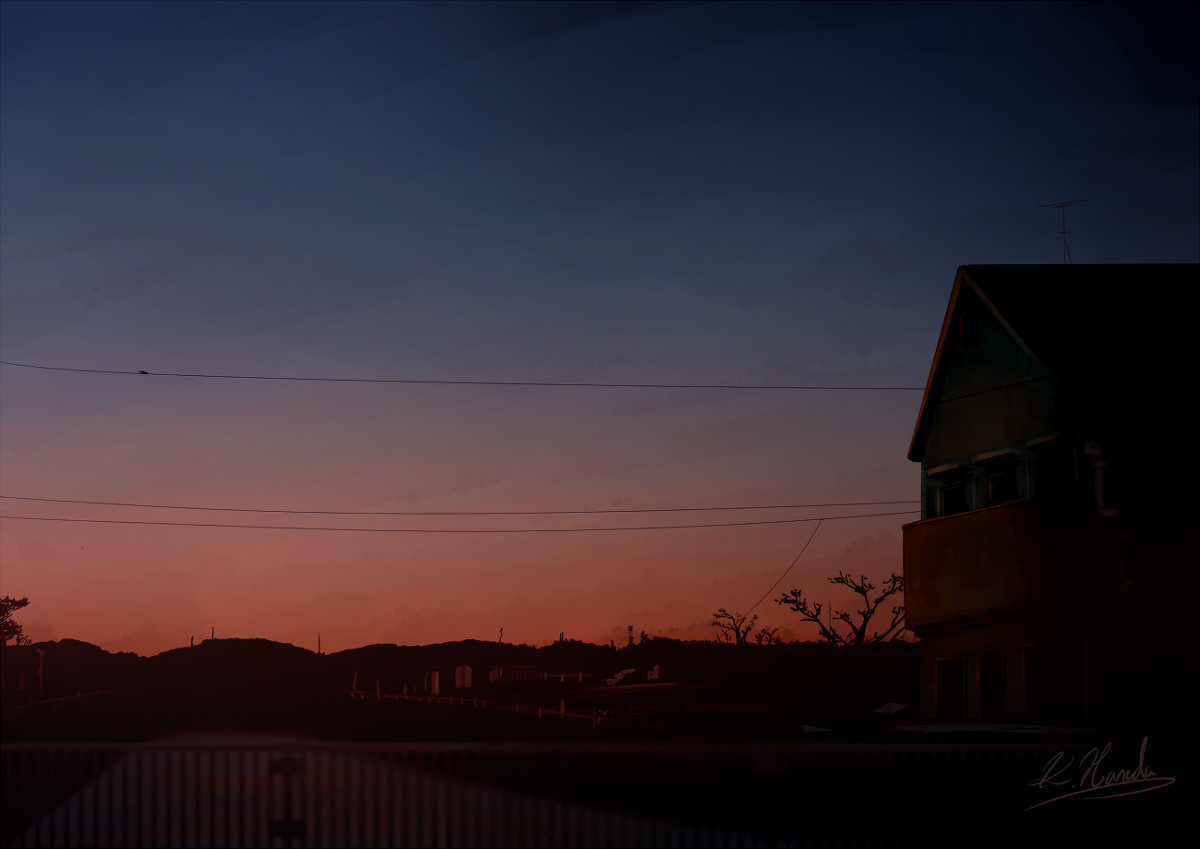 This is a pixiv picture whose title is 終わるまで.