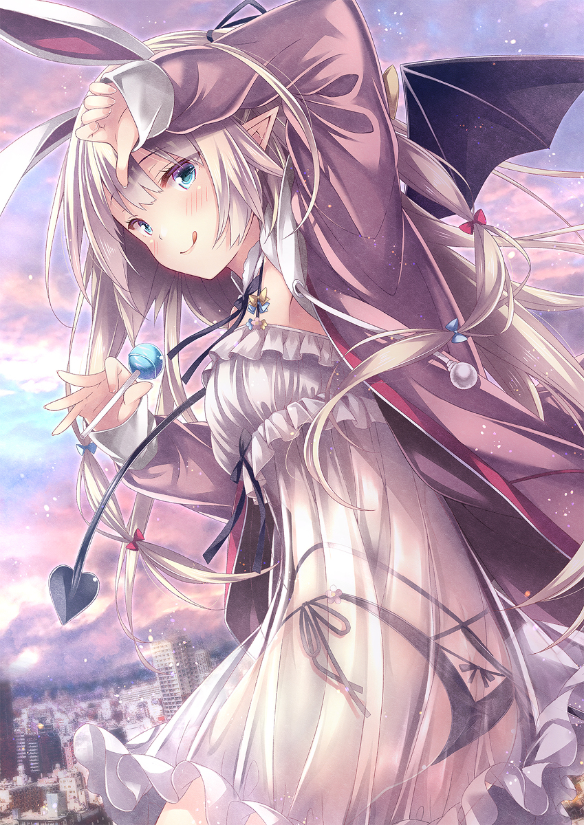 This is a pixiv picture whose title is うさきゅばすちゃん、そのよん。.