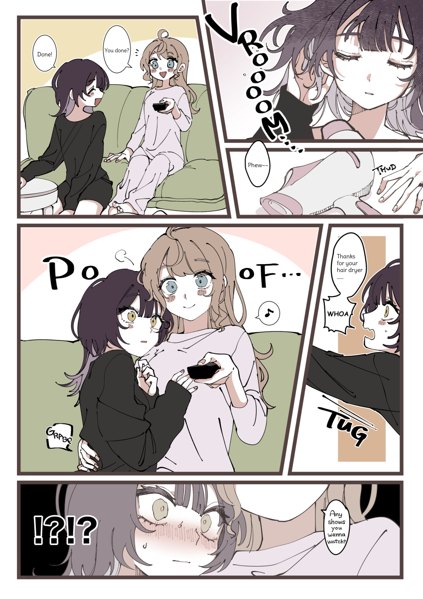 This is a pixiv picture whose title is 【Koharu&Minato】Minato’s POV③.