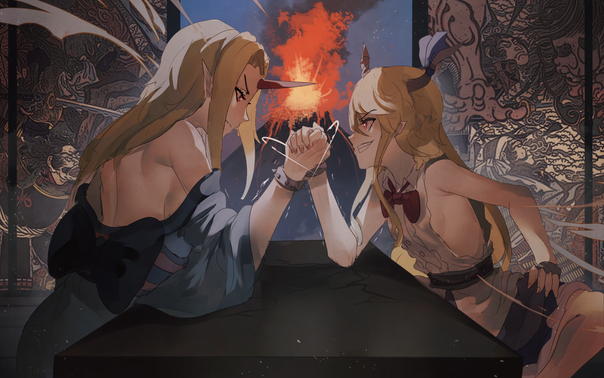 This is a pixiv picture whose title is power.