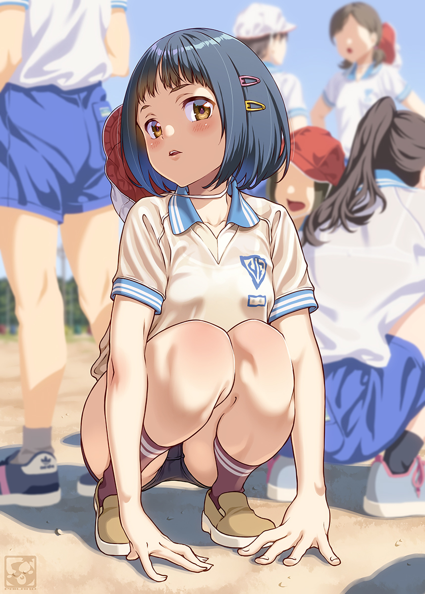 This is a pixiv picture whose title is 【じゃじこB面】２号　さすてなブル娘。.