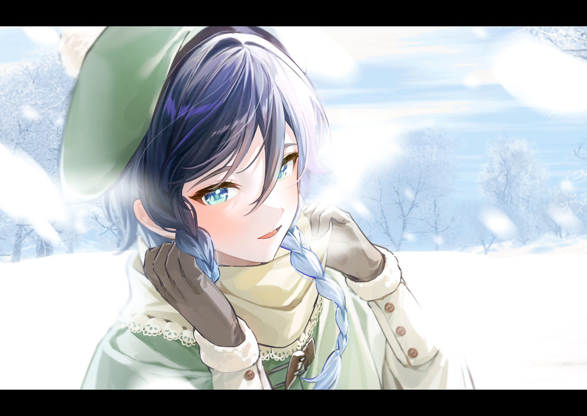 This is a pixiv picture whose title is ☃.