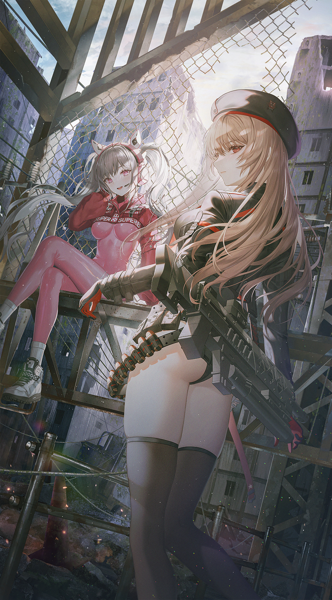 This is a pixiv picture whose title is ラピ & アリス.