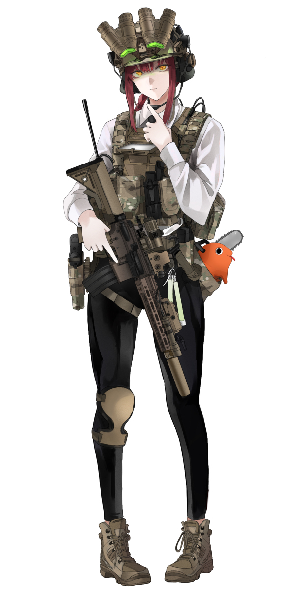 This is a pixiv picture whose title is マキマ🔫.