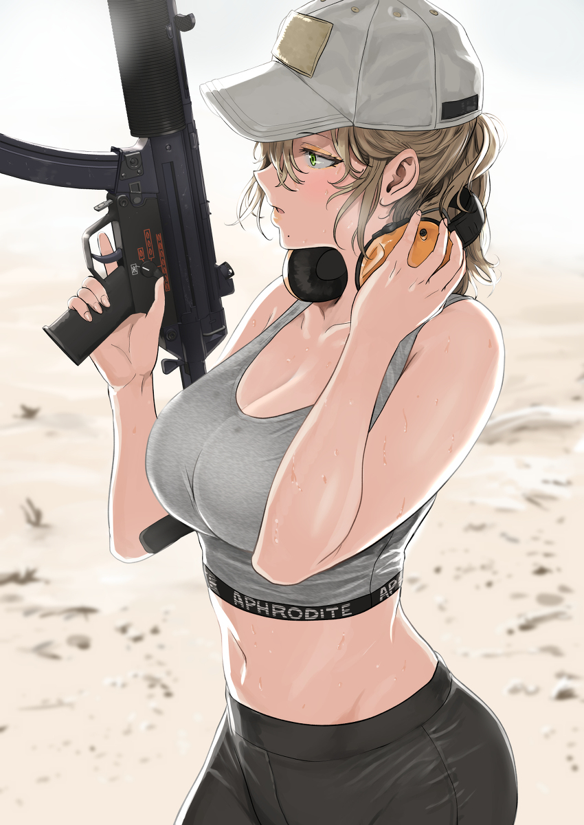 This is a pixiv picture whose title is MP5 SD6.
