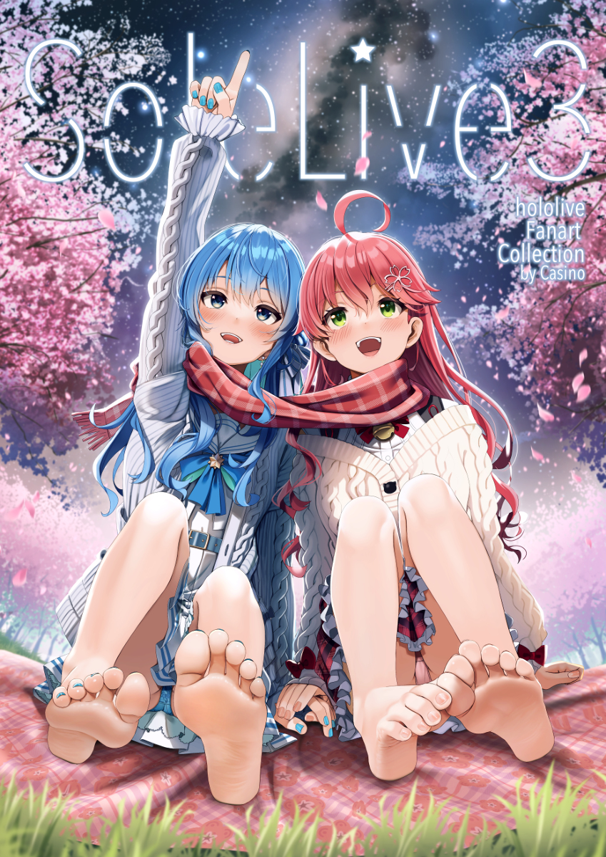 This is a pixiv picture whose title is C101新刊「SoleLive3」＆タペストリー予約開始.
