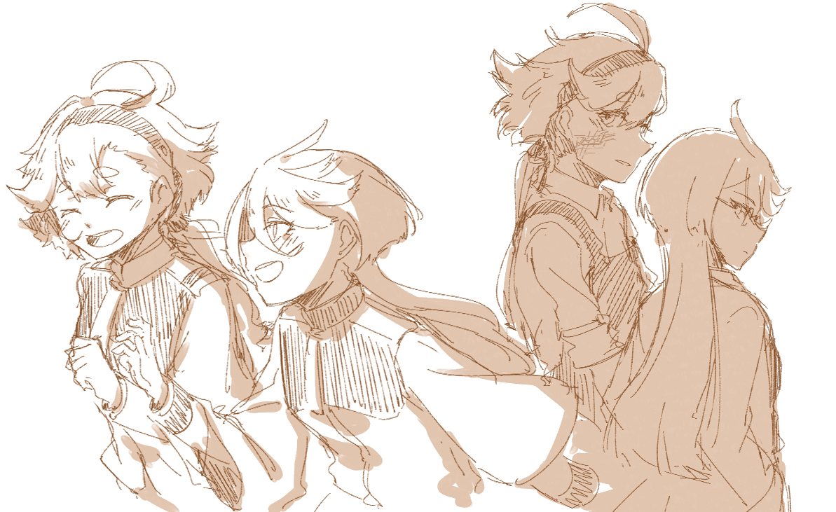 This is a pixiv picture whose title is 水星らくがき.