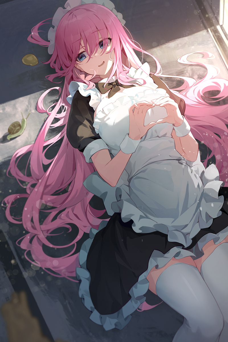This is a pixiv picture whose title is ぼっちちゃん.