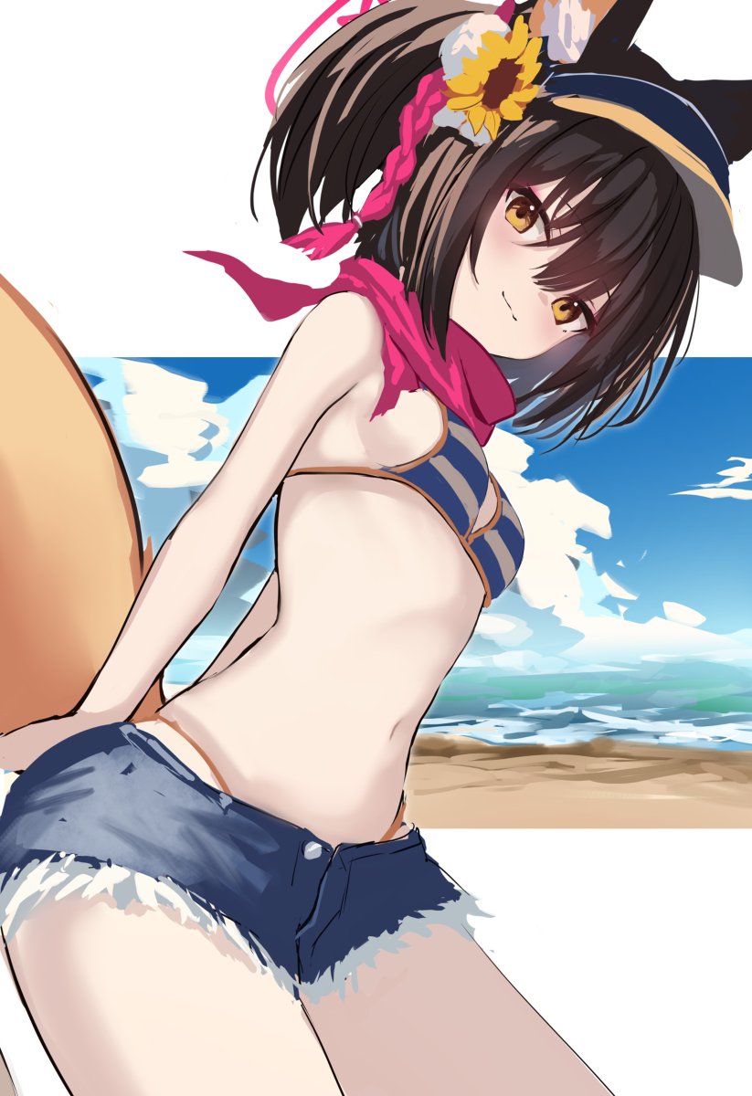 This is a pixiv picture whose title is イズナ.