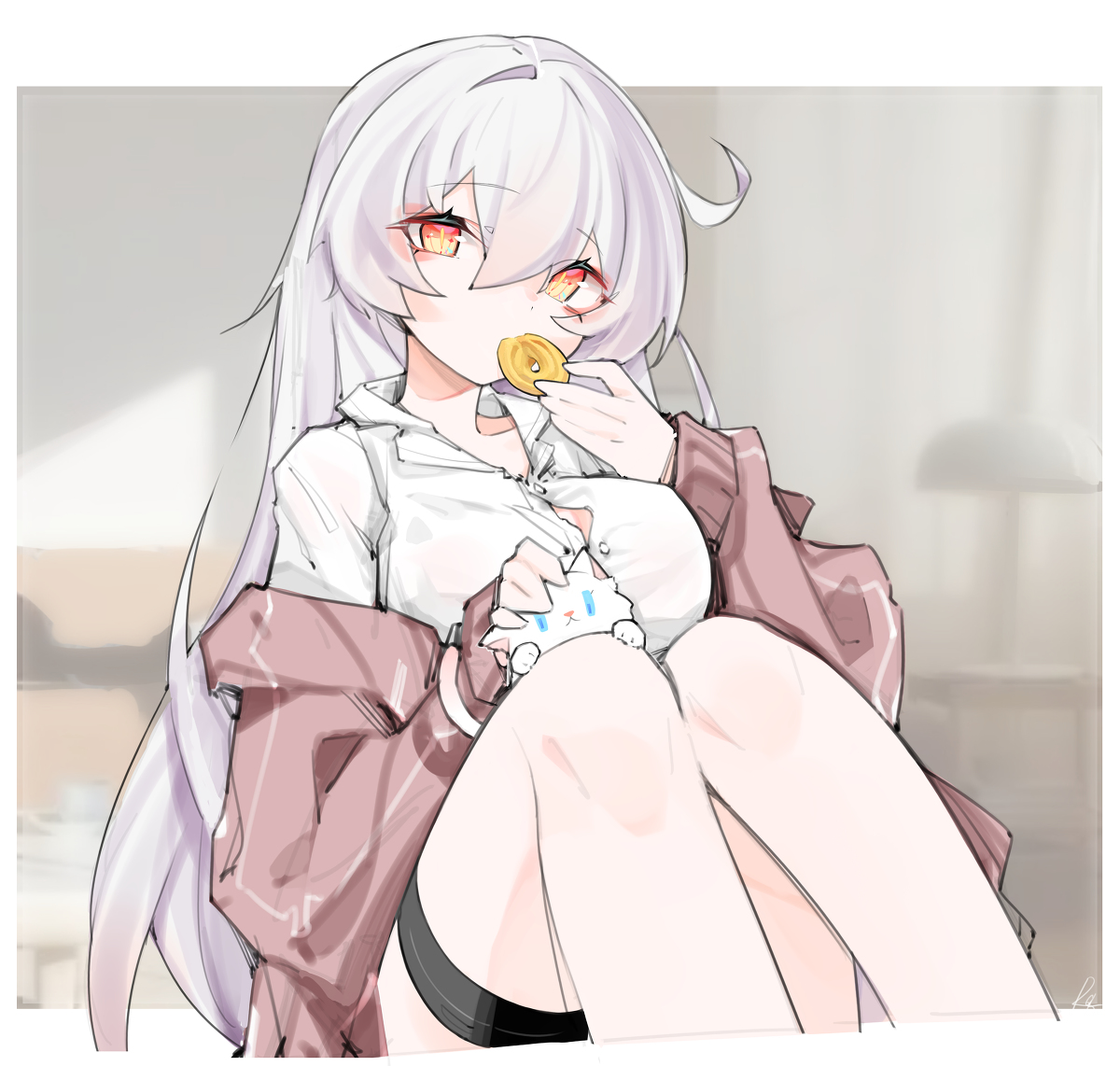 This is a pixiv picture whose title is 無題.