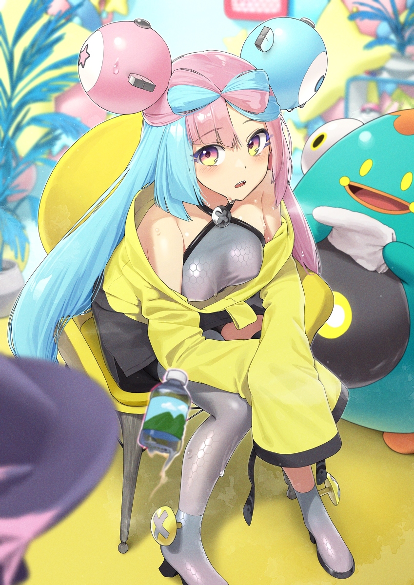 This is a pixiv picture whose title is 休憩ナンジャモ.