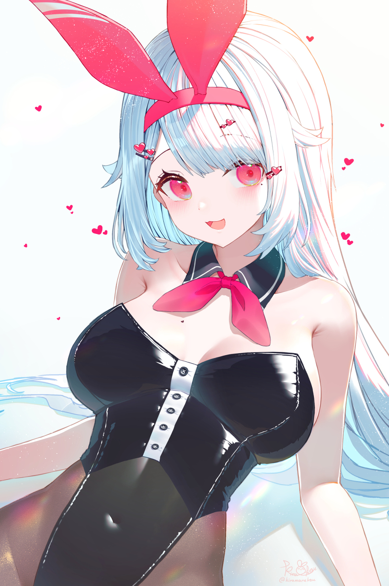 This is a pixiv picture whose title is 💗💕.