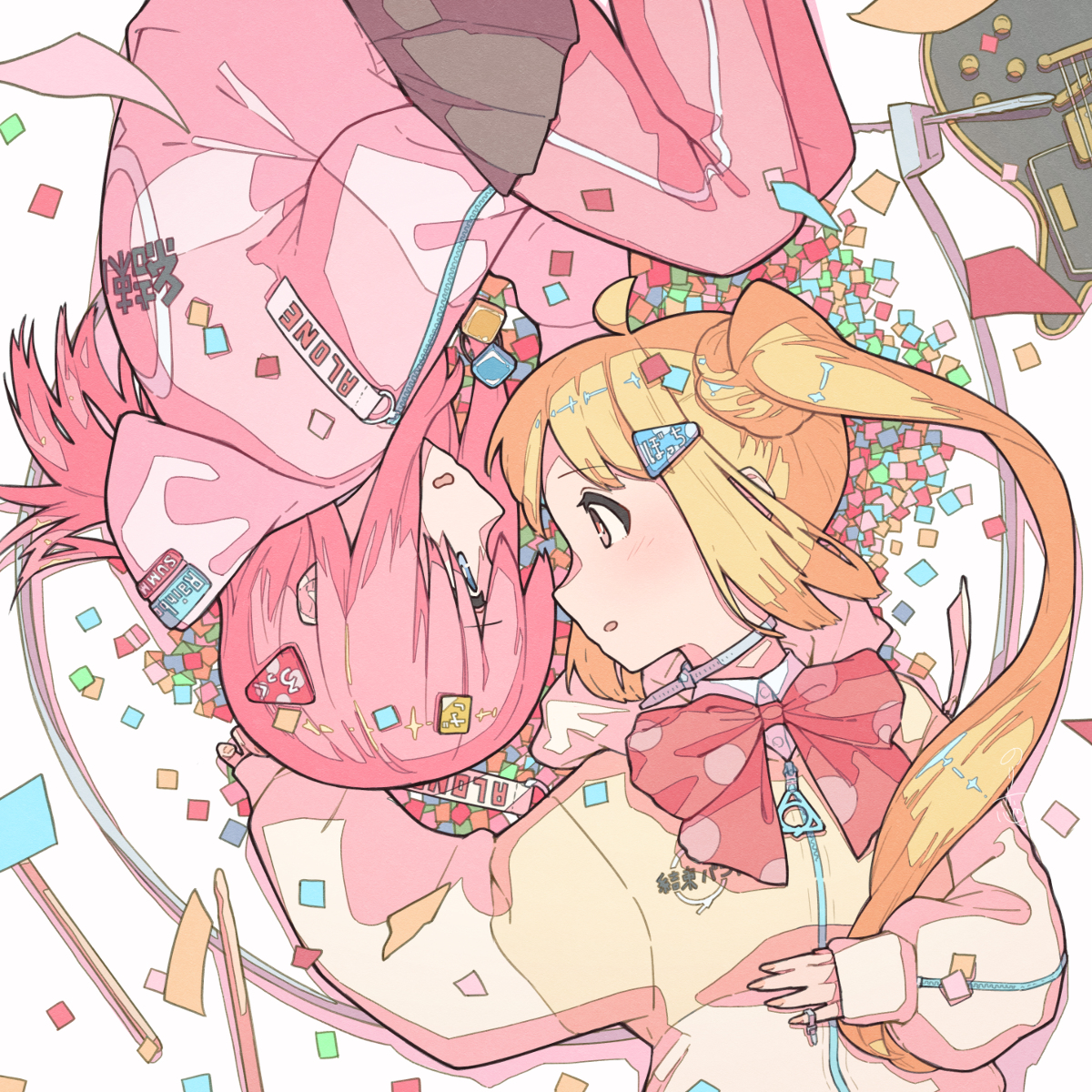 This is a pixiv picture whose title is ぼ虹.