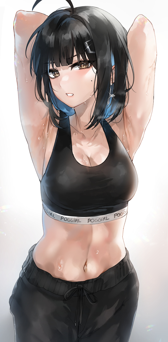This is a pixiv picture whose title is I can't hear you.