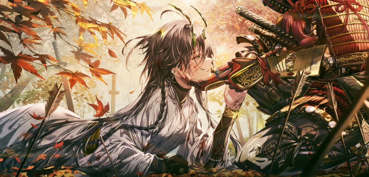 This is a pixiv picture whose title is Addiction.