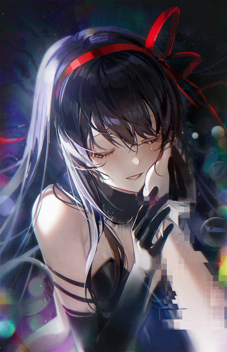 This is a pixiv picture whose title is Homura.