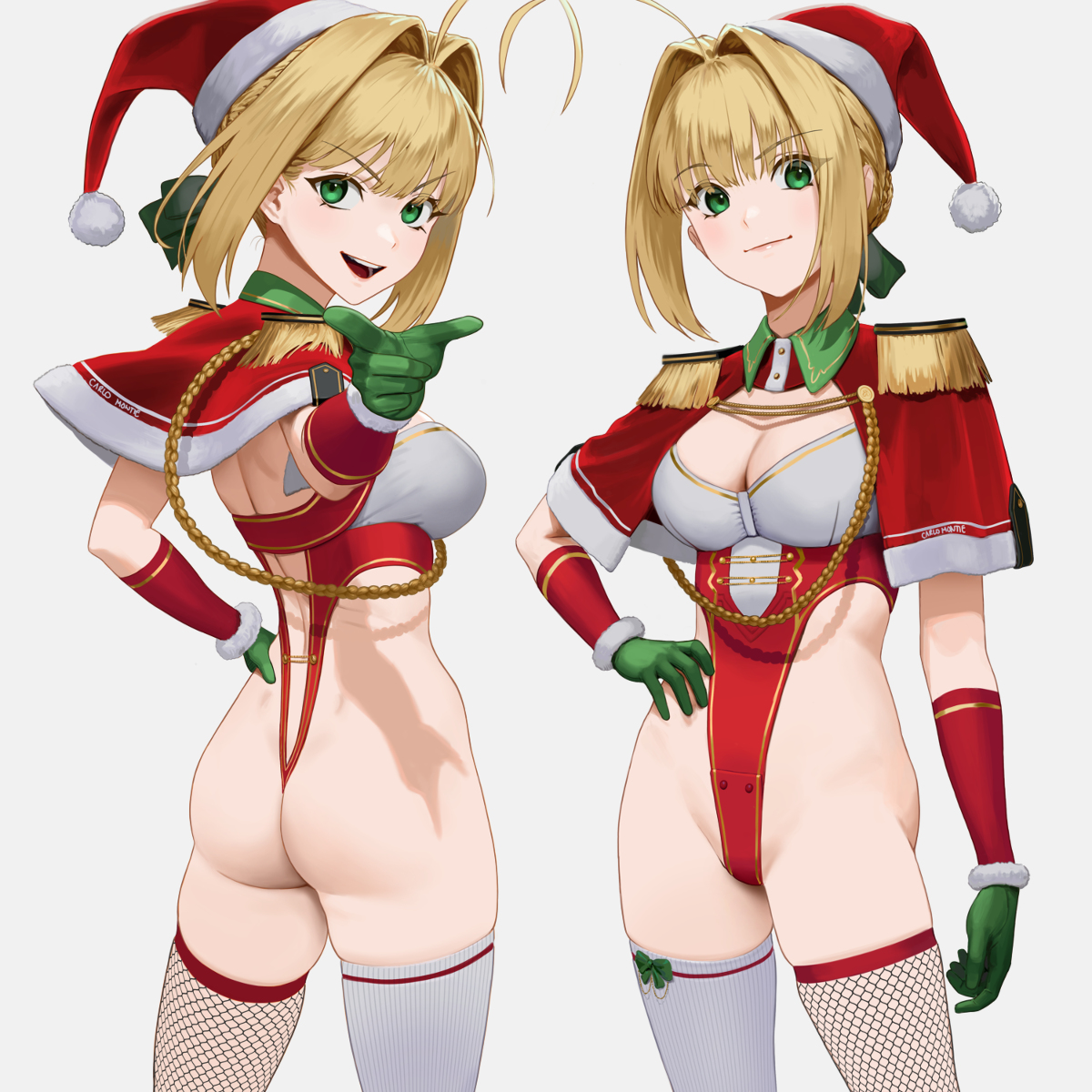 This is a pixiv picture whose title is Christmas Nero.