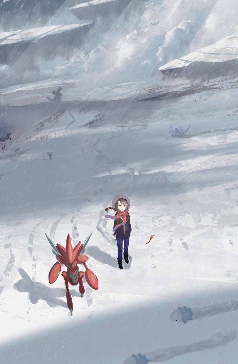 This is a pixiv picture whose title is ナッペ山.