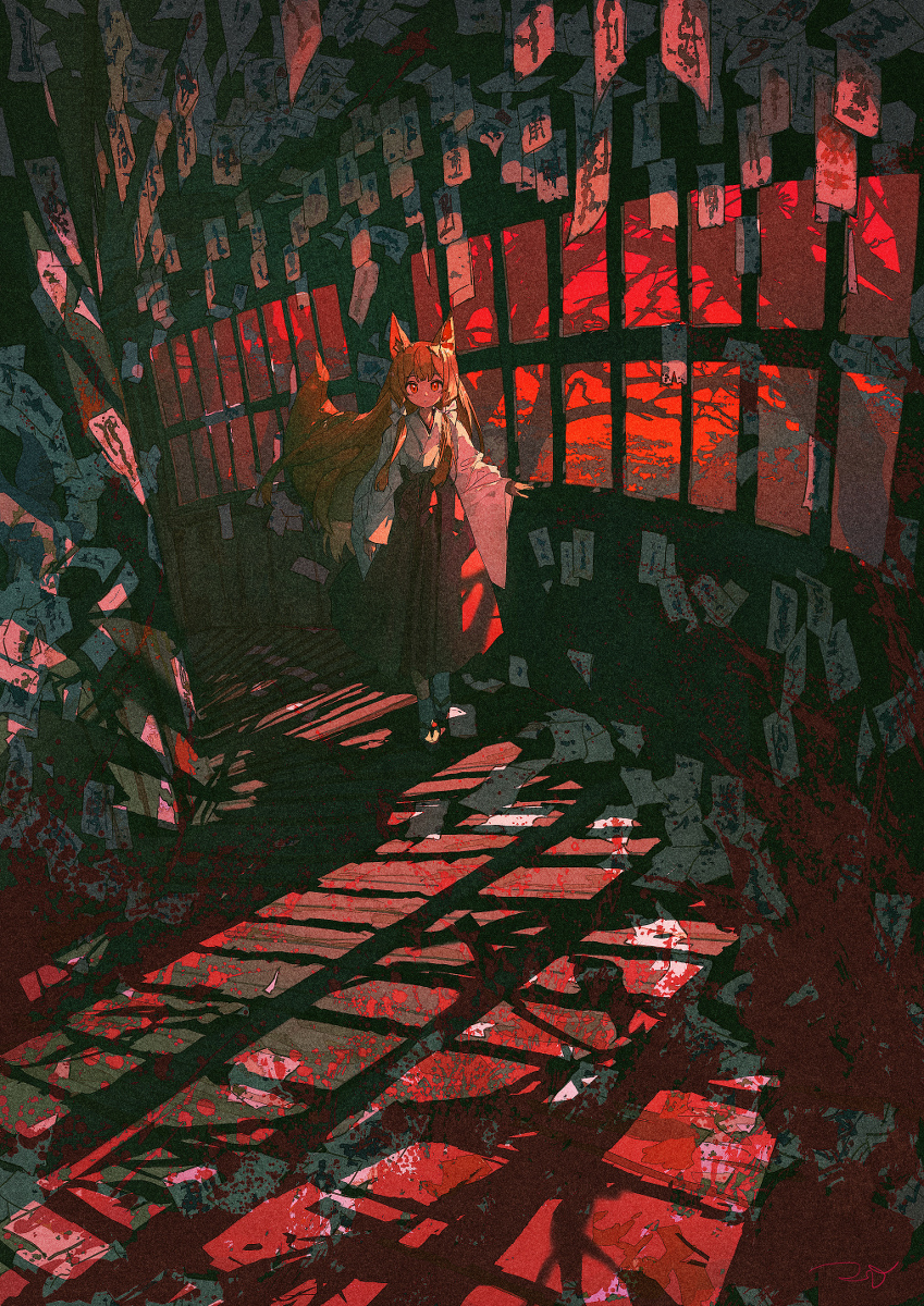 This is a pixiv picture whose title is 奥.