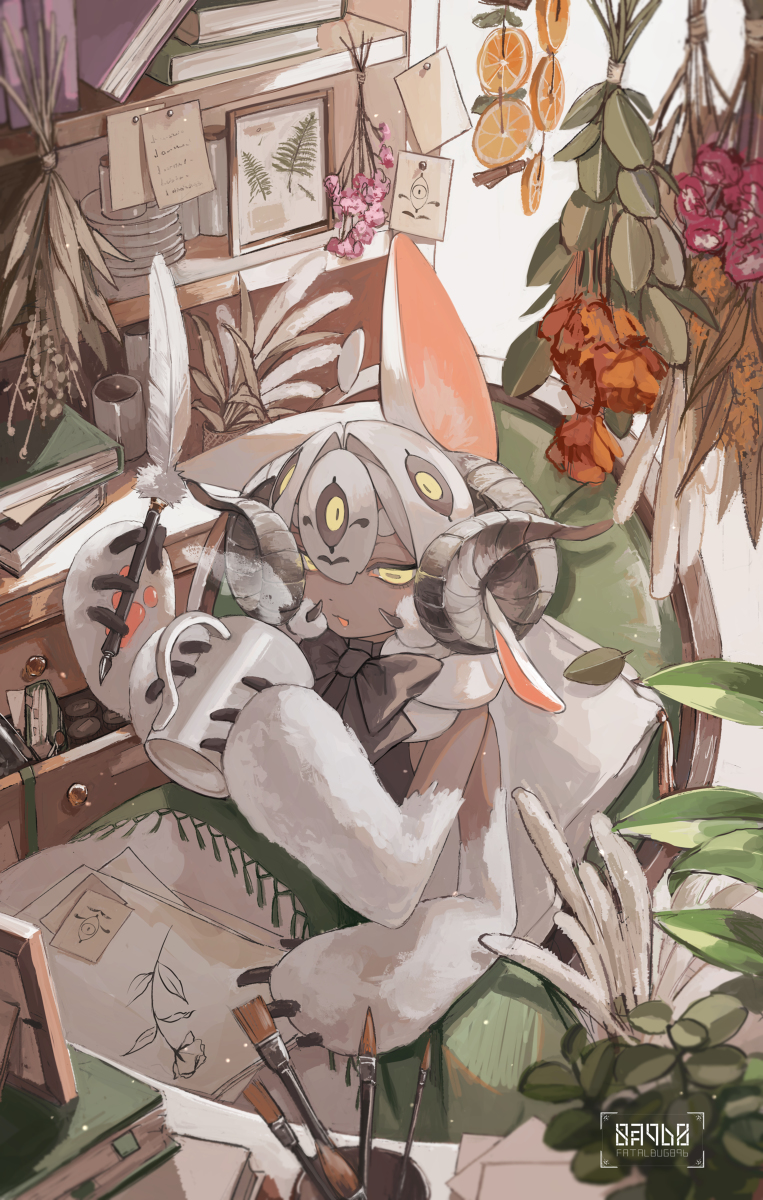 This is a pixiv picture whose title is あったかひつじいぬ.