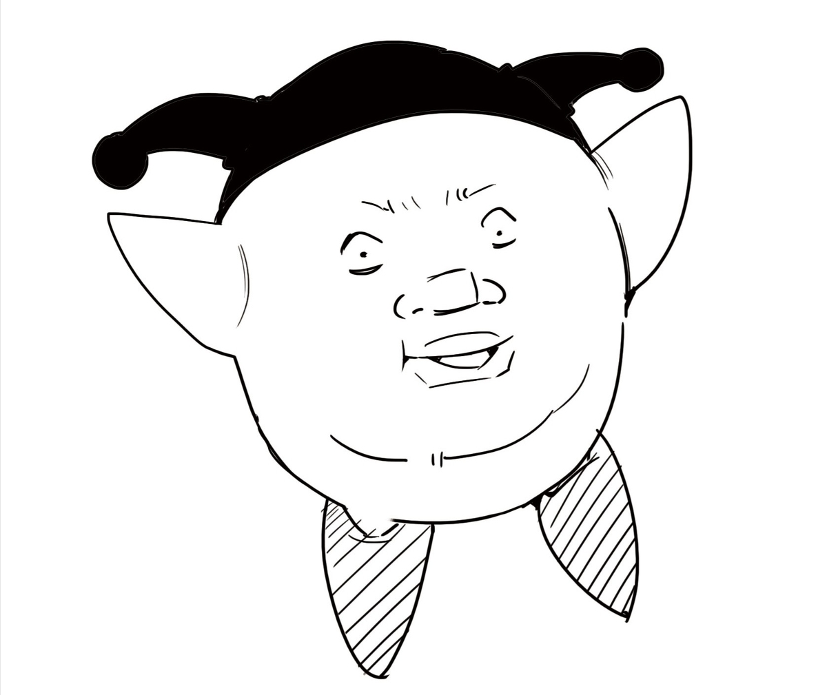 This is a pixiv picture whose title is 覚えやすい名前でしょ。ぼく、ボポボ。.