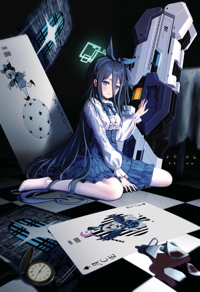 This is a pixiv picture whose title is AL-1S in Wonderland.