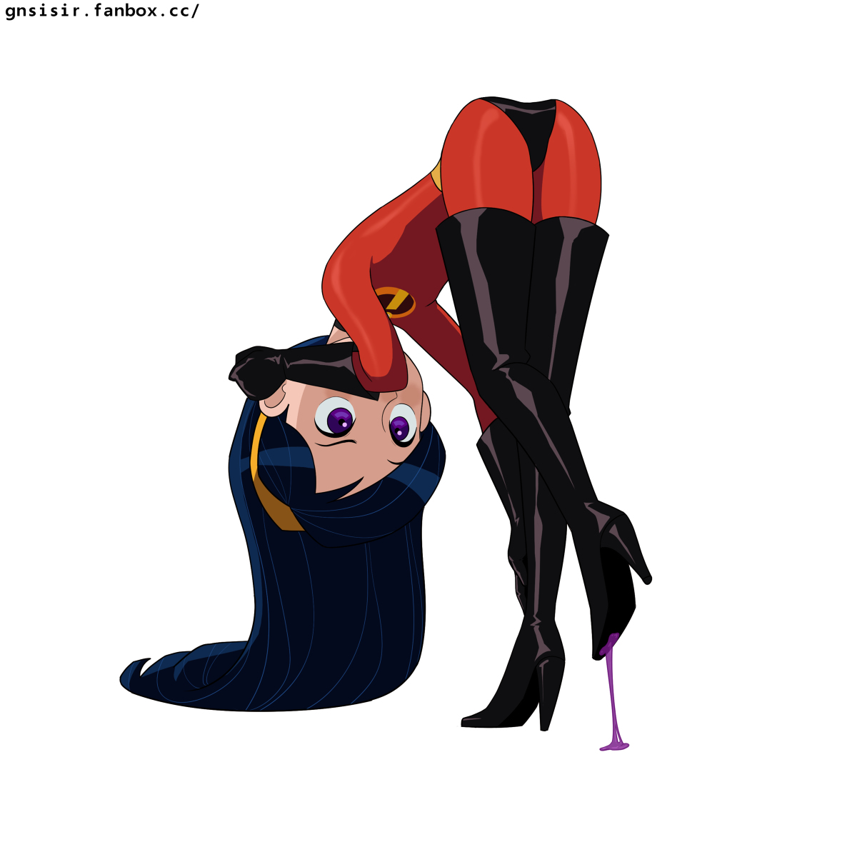 This is a pixiv picture whose title is the incredibles - violet parr.