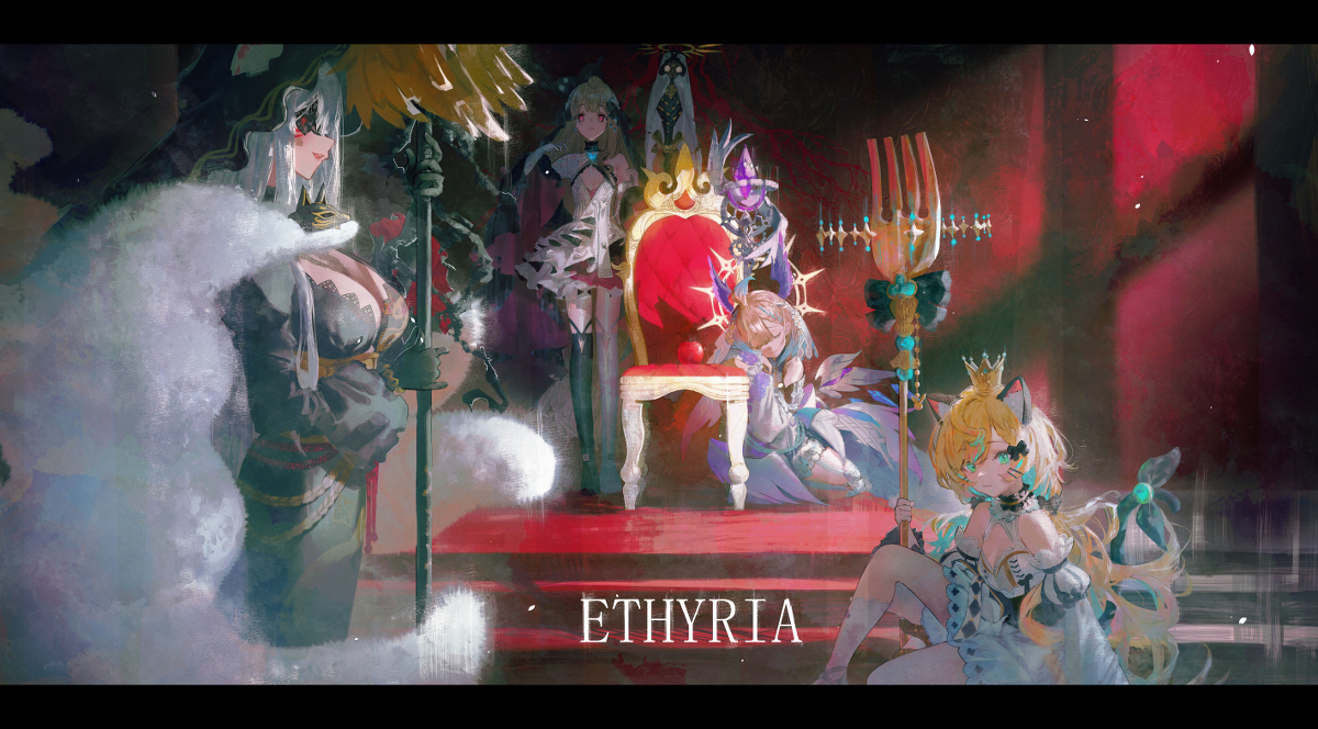 This is a pixiv picture whose title is Ethyria.