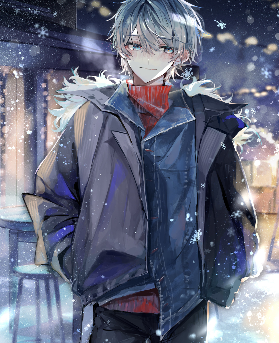 This is a pixiv picture whose title is クリスマスマーケット.