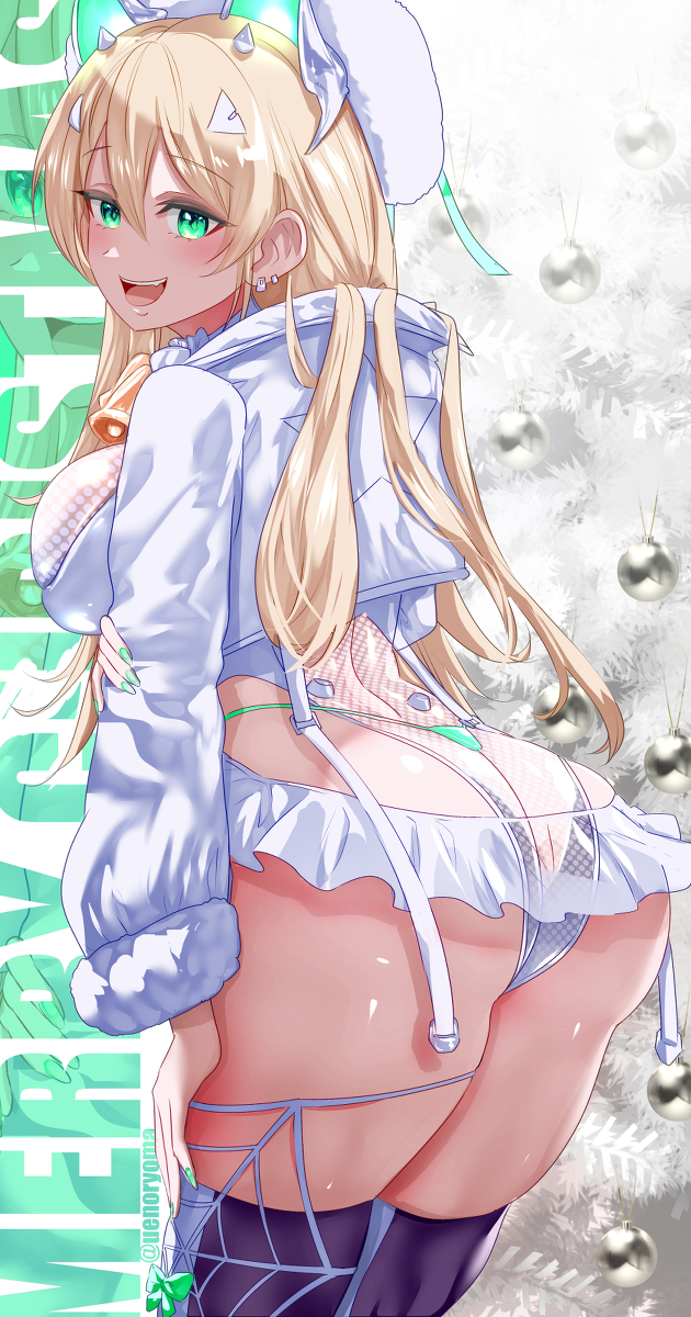 This is a pixiv picture whose title is ルピー：ウィンターショッパー.