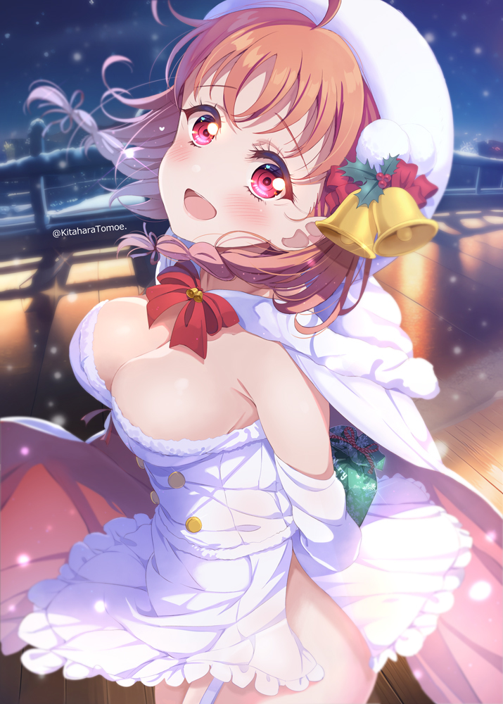 This is a pixiv picture whose title is 🍊今夜はあなたと一緒に過ごしたいな…だめ？.