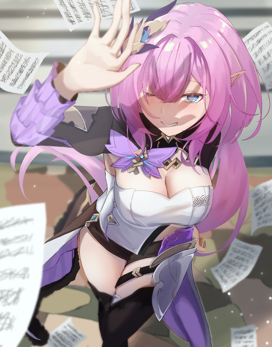 This is a pixiv picture whose title is エリシア.