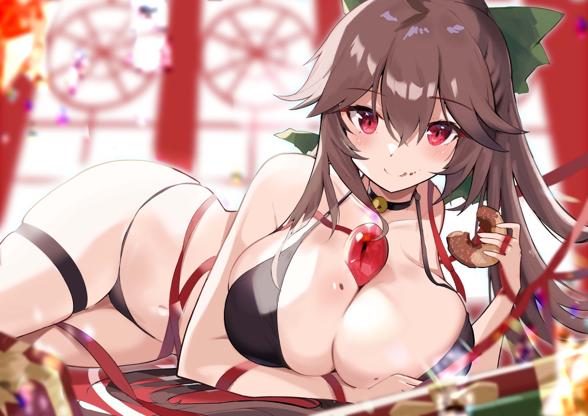 This is a pixiv picture whose title is 貴方からのプレゼントって…ぇぇえ？？.