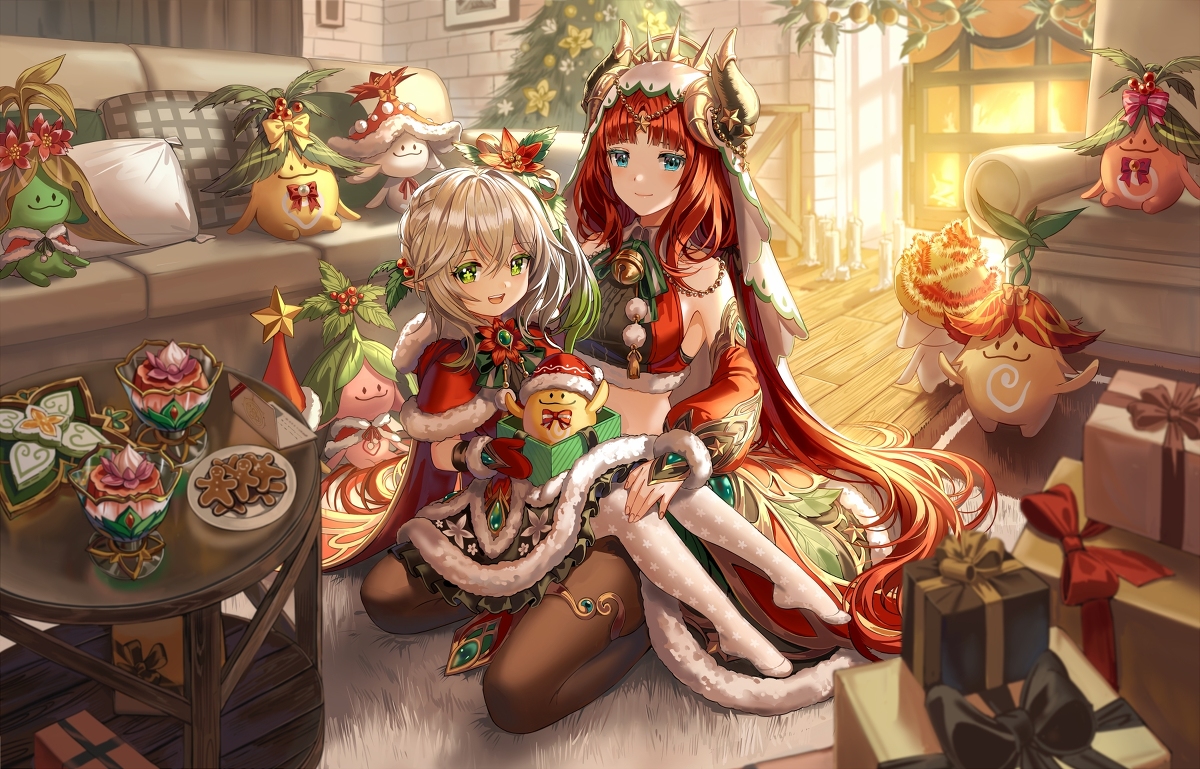 This is a pixiv picture whose title is Merry Christmas.