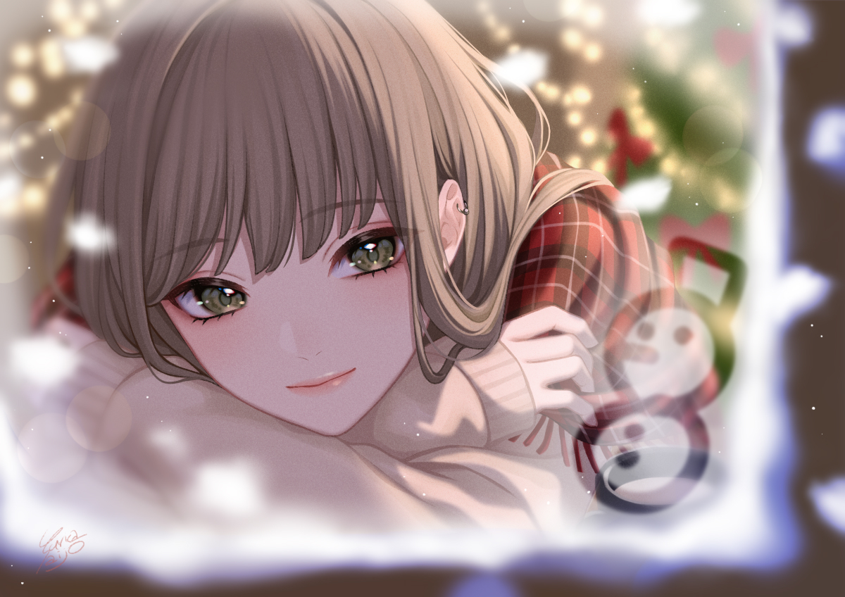 This is a pixiv picture whose title is Merry Christmas.