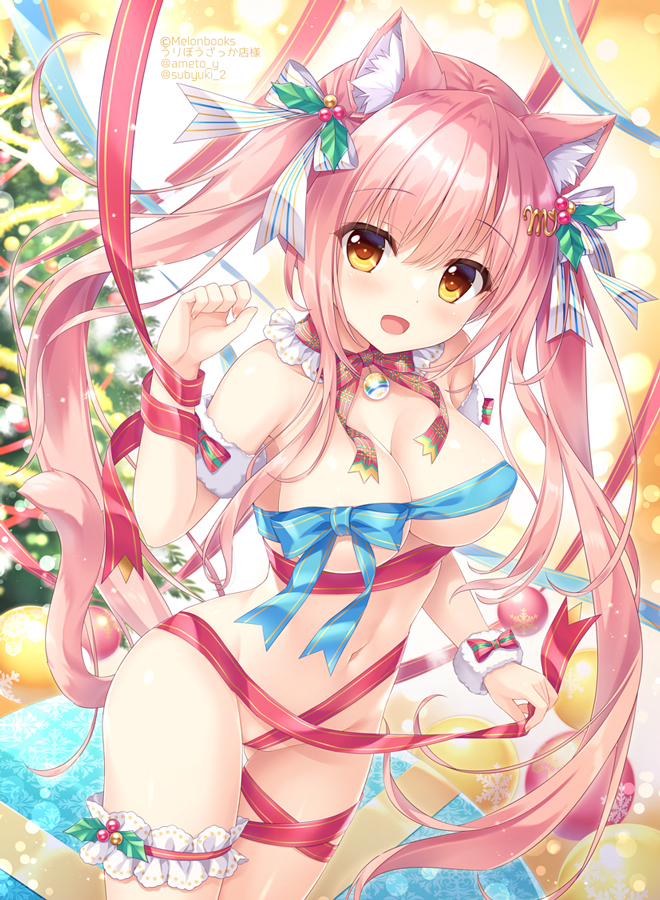 This is a pixiv picture whose title is 🎀🎄💝.