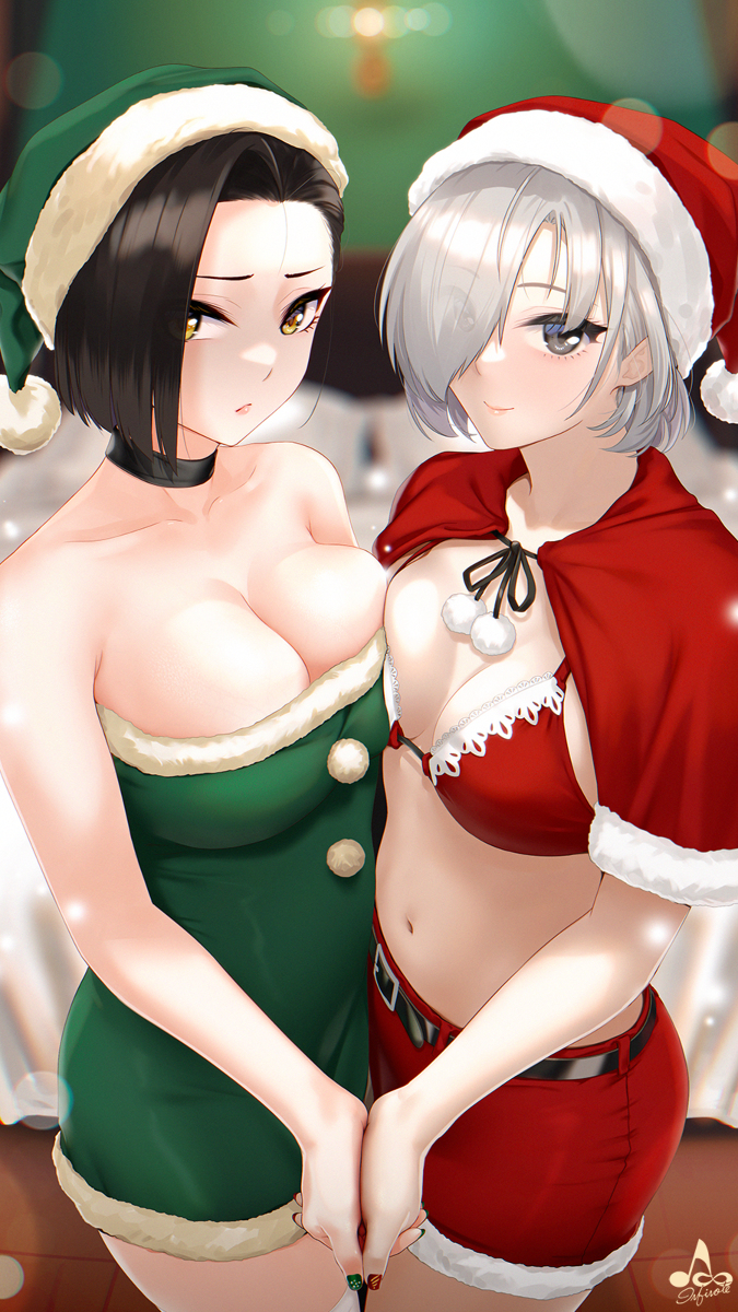 This is a pixiv picture whose title is クリスマス2022.