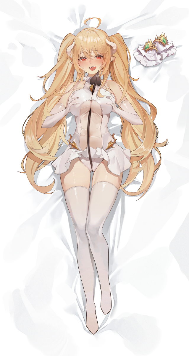 This is a pixiv picture whose title is Dakimakura.