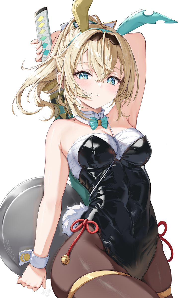 This is a pixiv picture whose title is さらしバニーいろは.