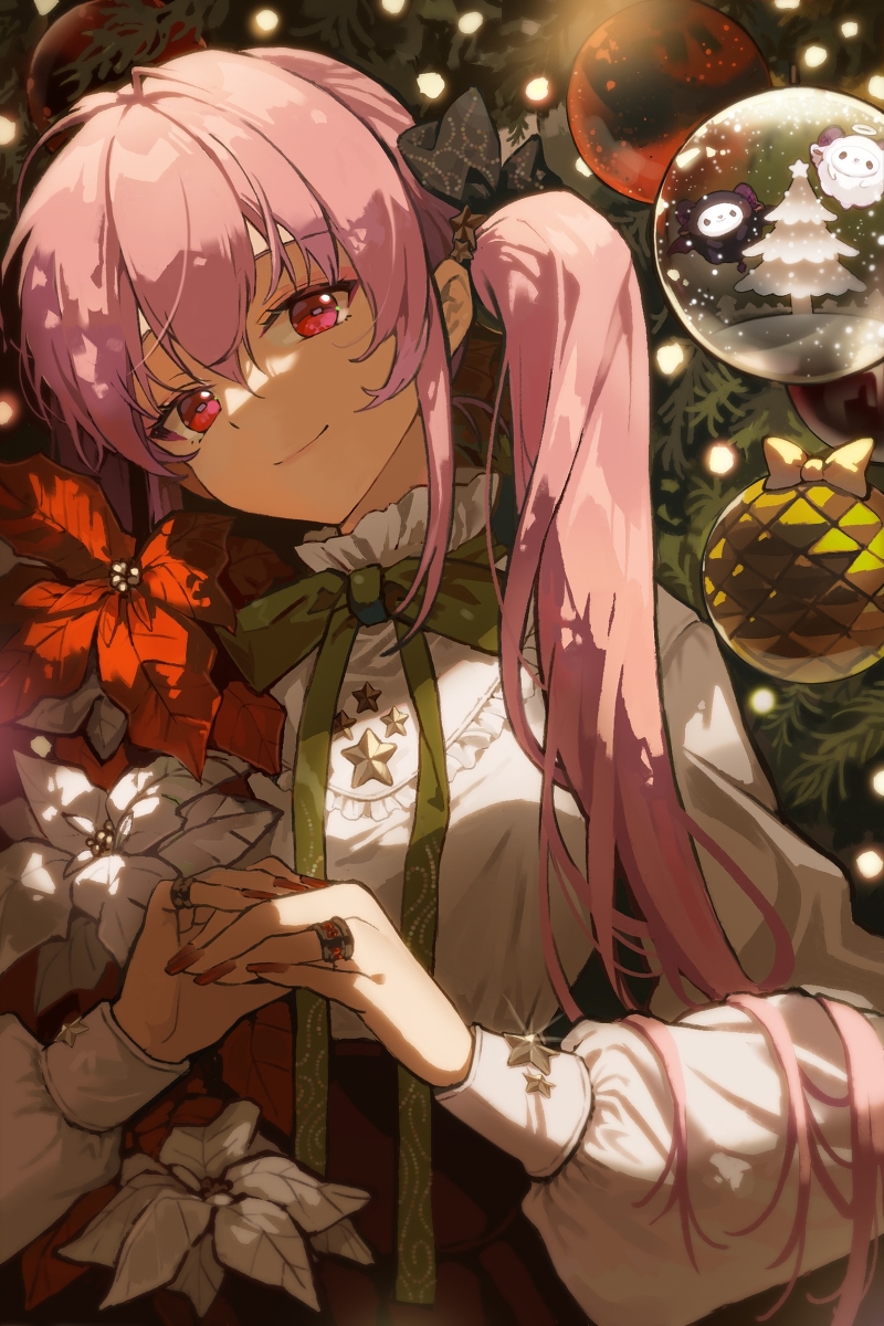This is a pixiv picture whose title is MERRY CHRISTMAS.