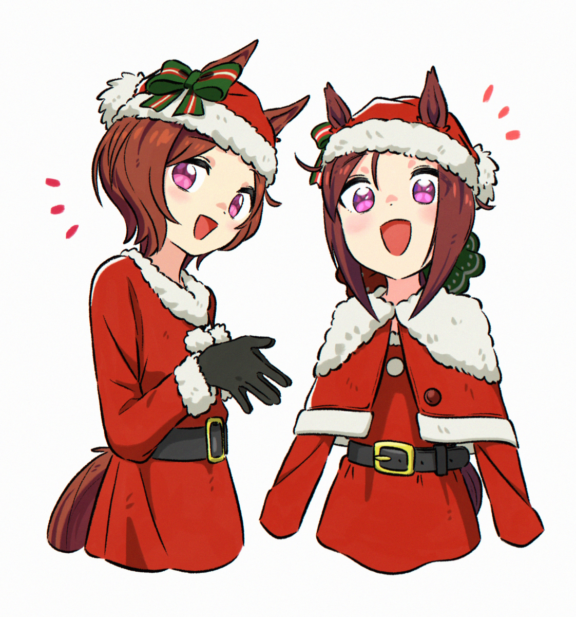 This is a pixiv picture whose title is サクラクリスマス.