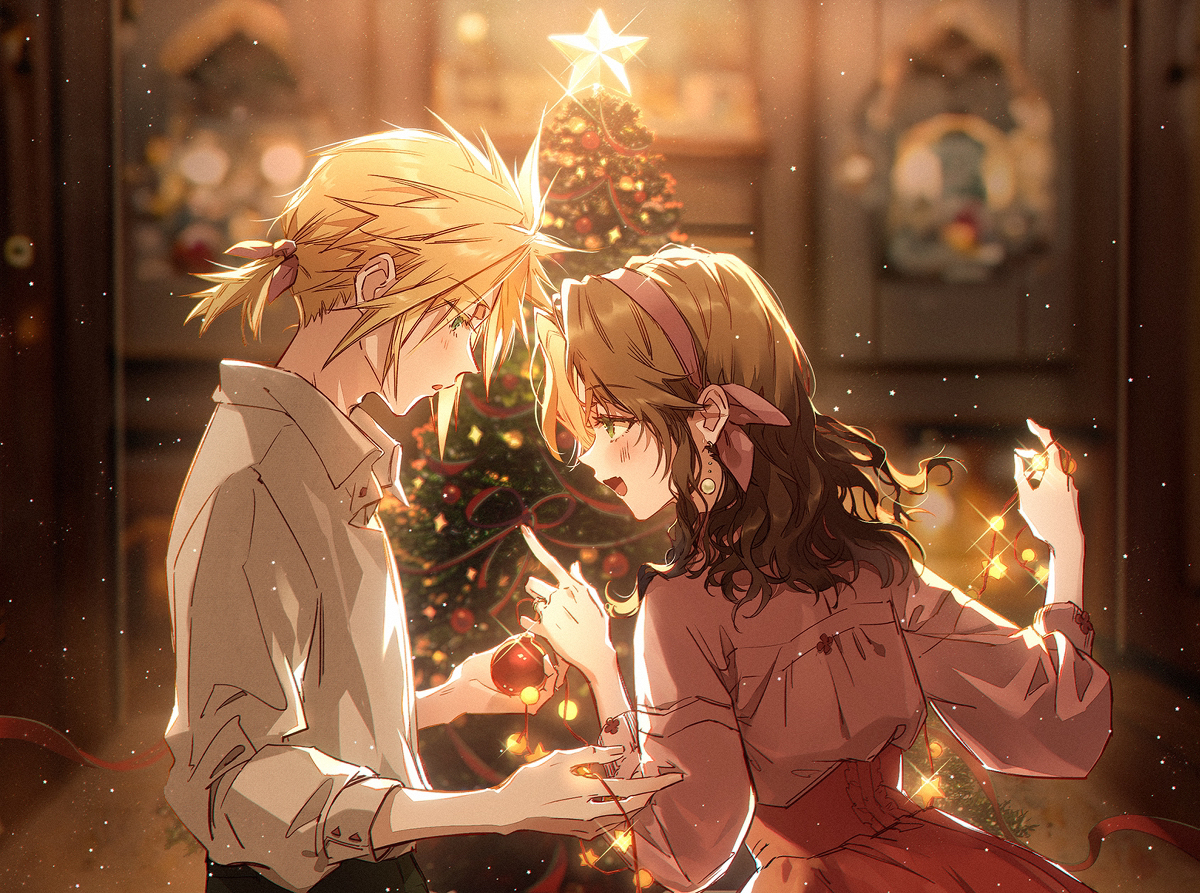 This is a pixiv picture whose title is Merry Christmas.