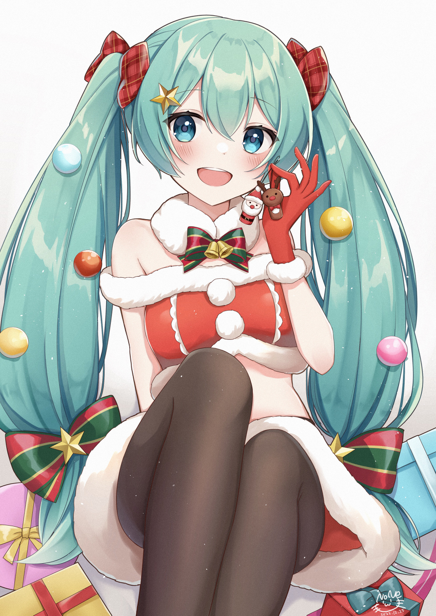 This is a pixiv picture whose title is Merry Christmas🎁.