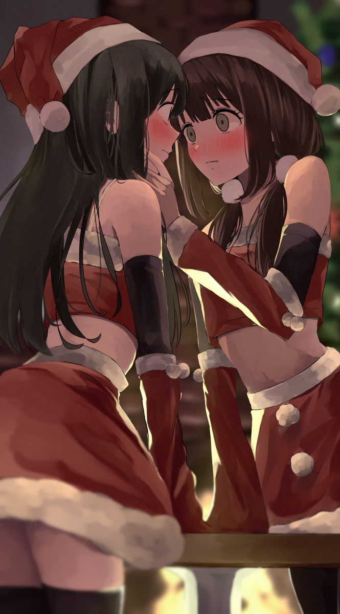 This is a pixiv picture whose title is メリクリ（ぎりせーふ）.
