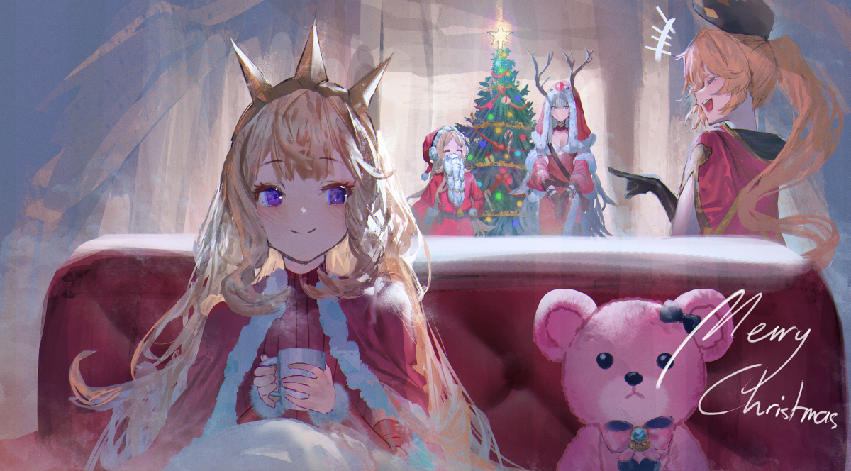 This is a pixiv picture whose title is Merry Christmas.