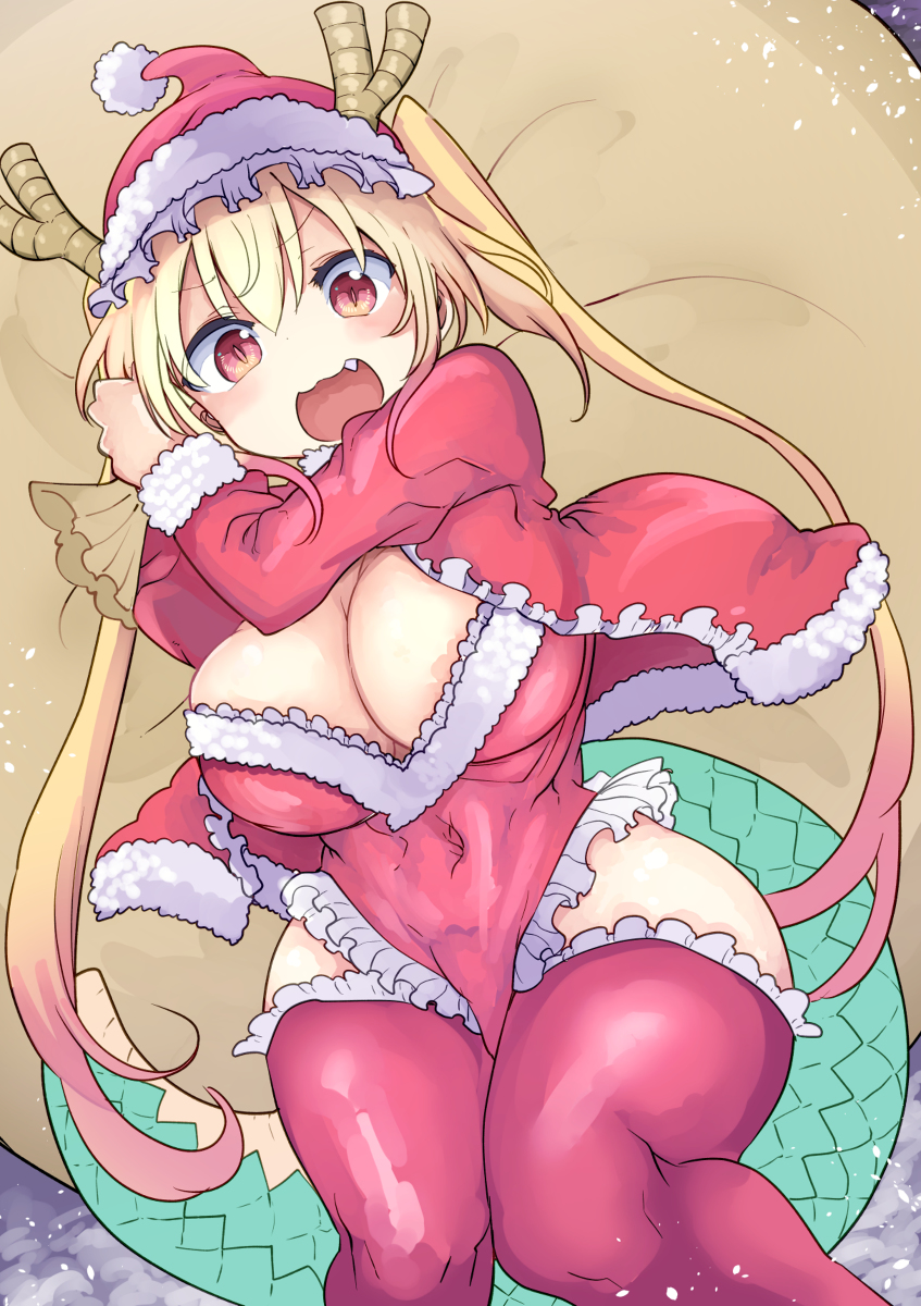 This is a pixiv picture whose title is クリスマス絵二枚.