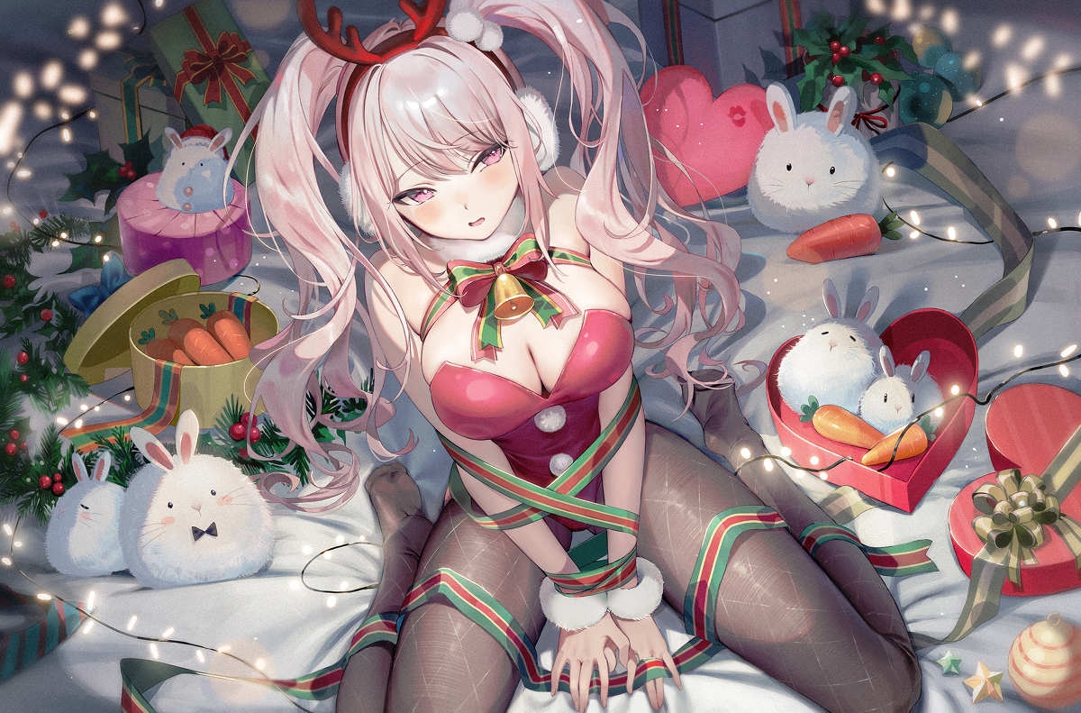 This is a pixiv picture whose title is アリス♥クリスマス.