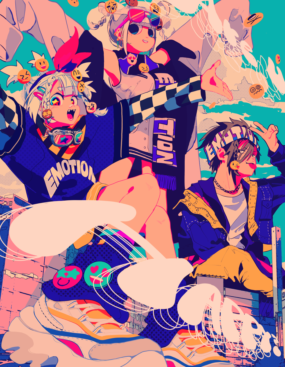 This is a pixiv picture whose title is ブクロエモエモ大作戦！.